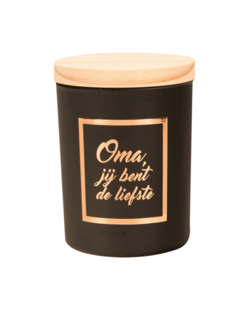 Kleine Roségouden & geurkaars 'Oma'