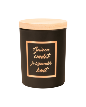 Kleine Roségouden & geurkaars 'Bijzonder'