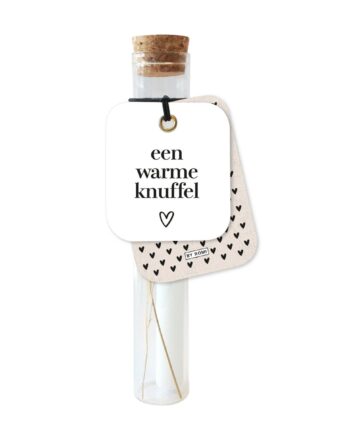 Wensbuisje Met Kaarsje - Een Warme Knuffel