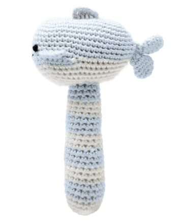 Rammelaar - Walvis (babyblauw)