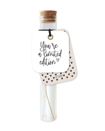 Wensbuisje Met Kaarsje - You Are A Limited Edition