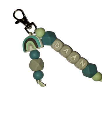 Personaliseerbare Duo sleutelhanger