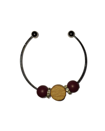 Armband met Houten Kraal